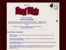 Tablet Screenshot of hoofweb.com